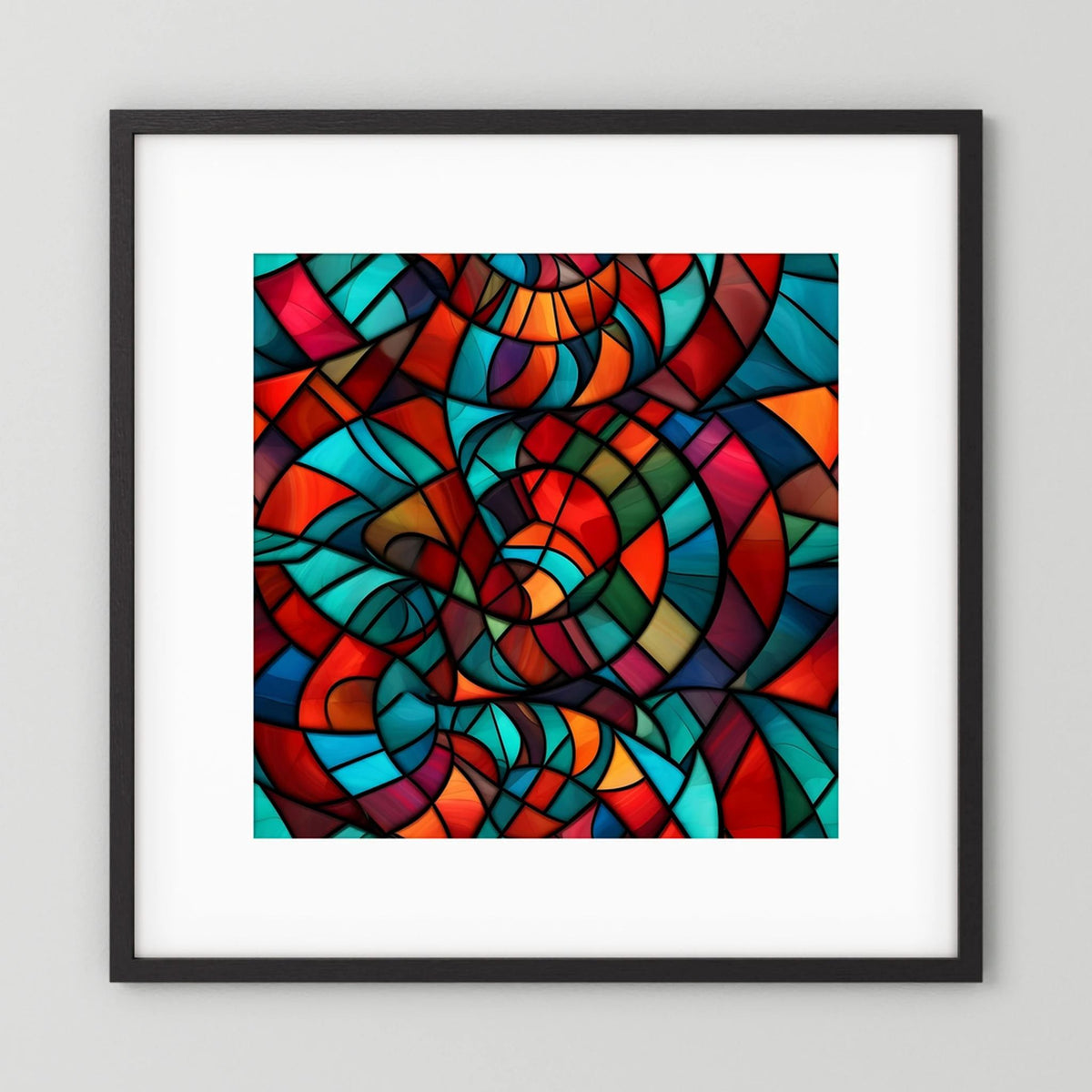 Stained Glass Print