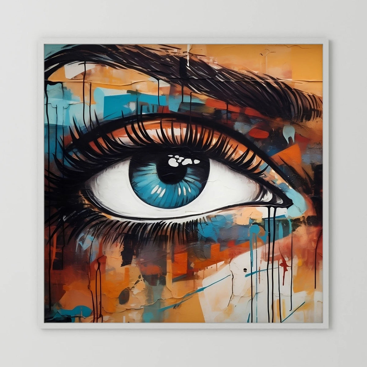 Abstract Eye Print