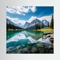 Mountain Lake Canvas