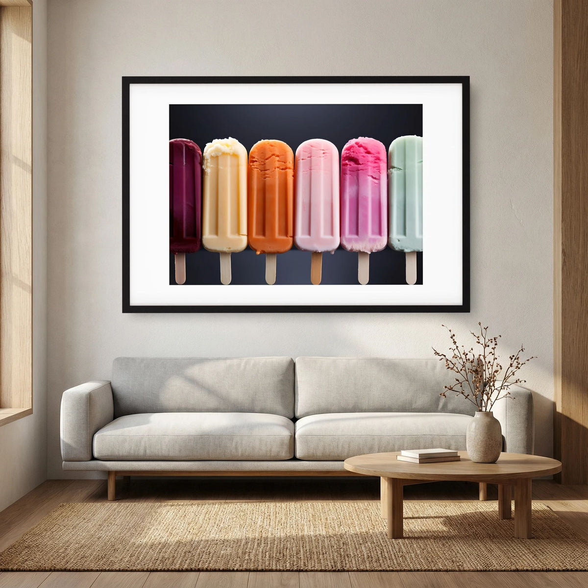 Ice Lollies Print
