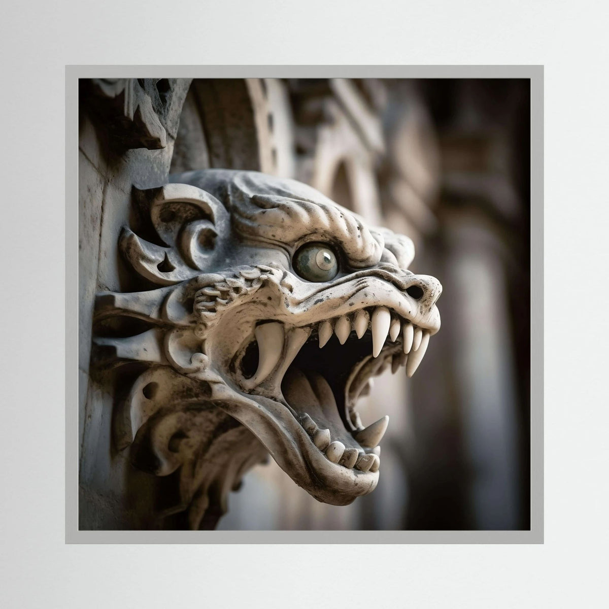 Stone Gargoyle Print