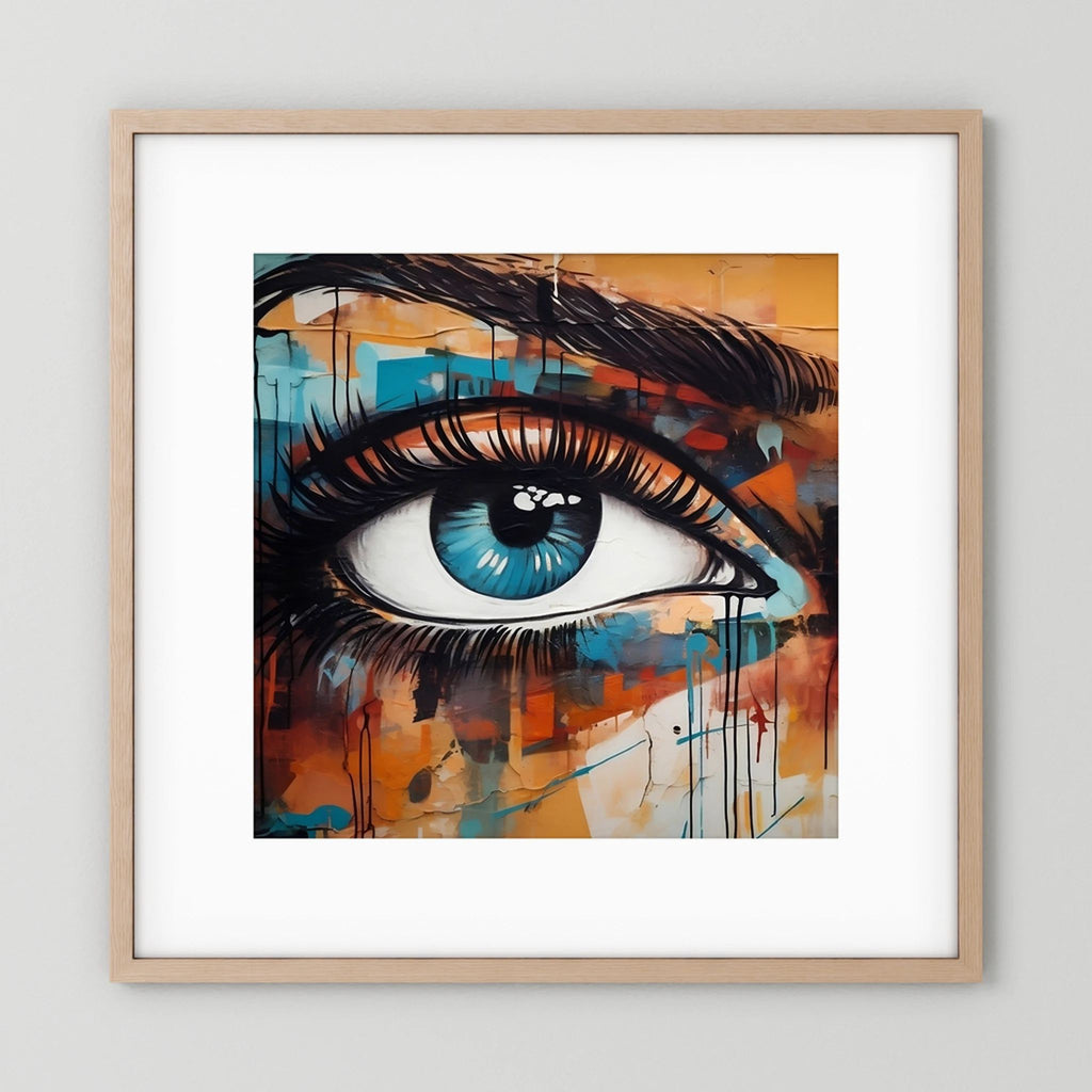 Abstract Eye Print