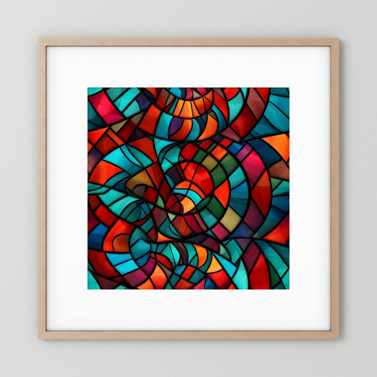 Stained Glass Print