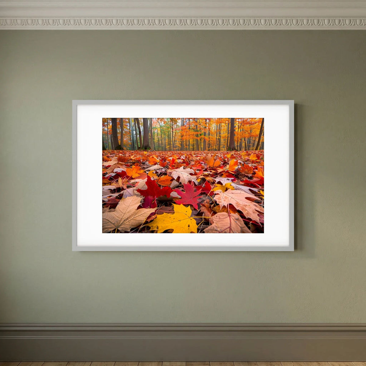 Autumn Forest Floor Print