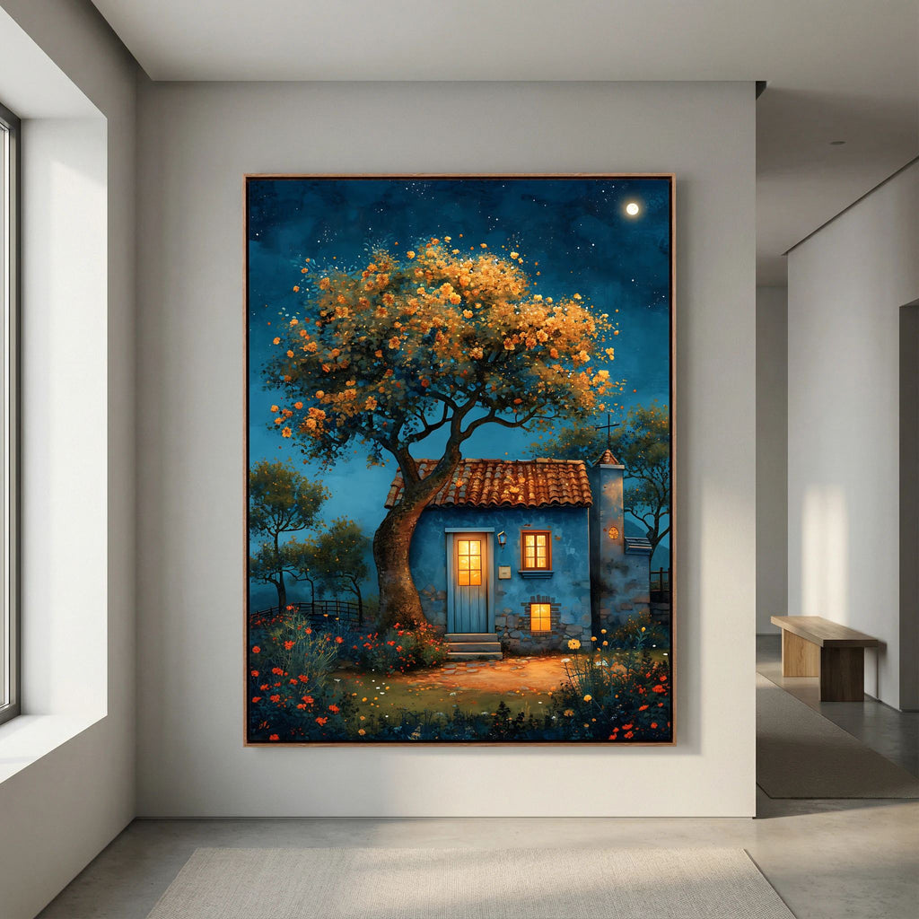 Homely Night Canvas
