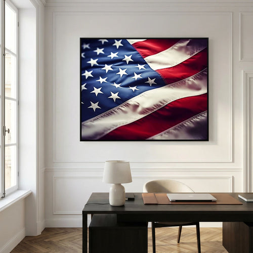 American Flag Canvas