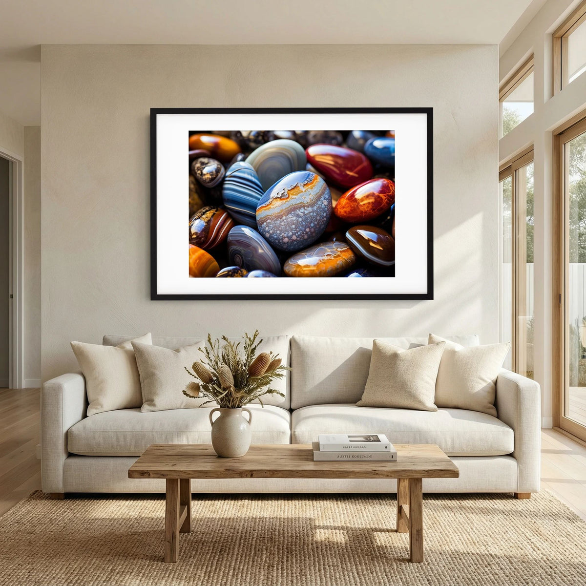 Agate Stones Print