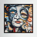 Face Mural Print