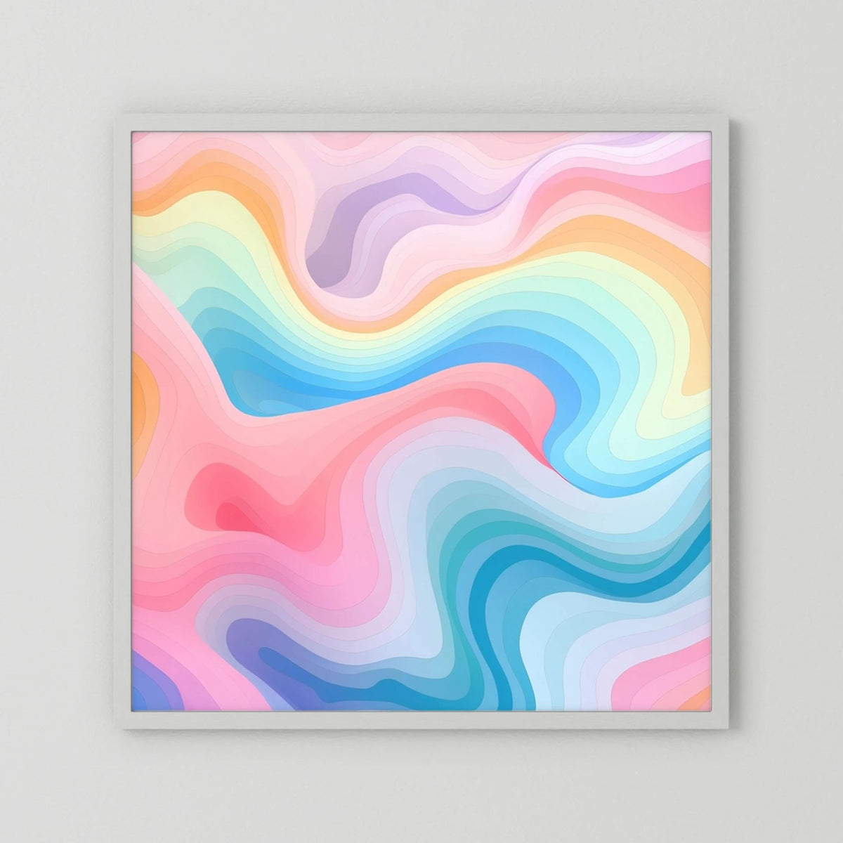Pastel Waves Print 2
