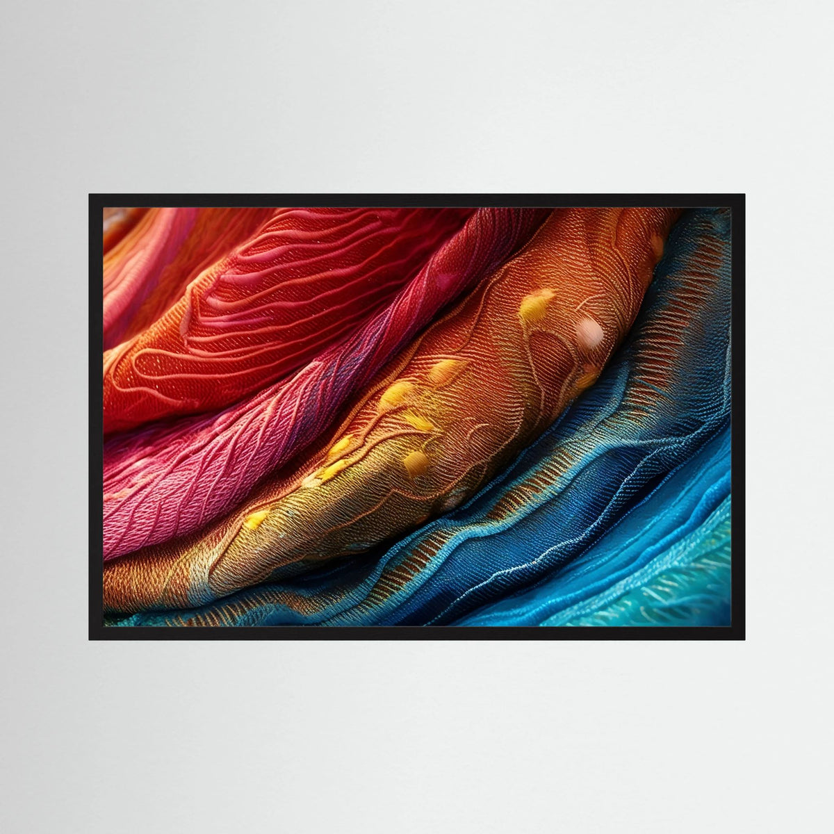 Rainbow Fabric Print