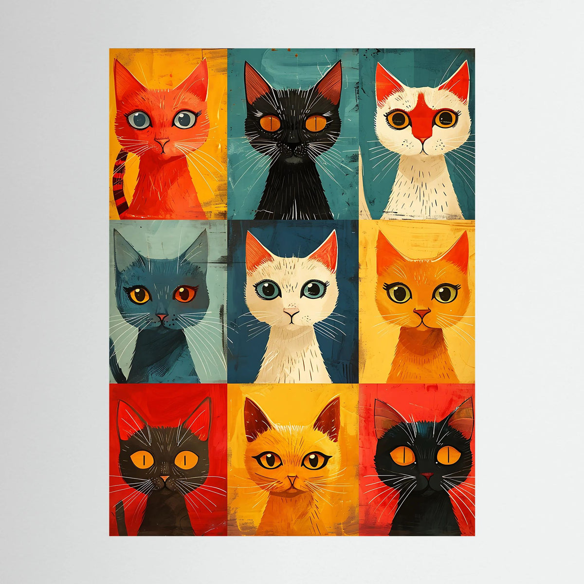 Cat Portrait 1 Canvas