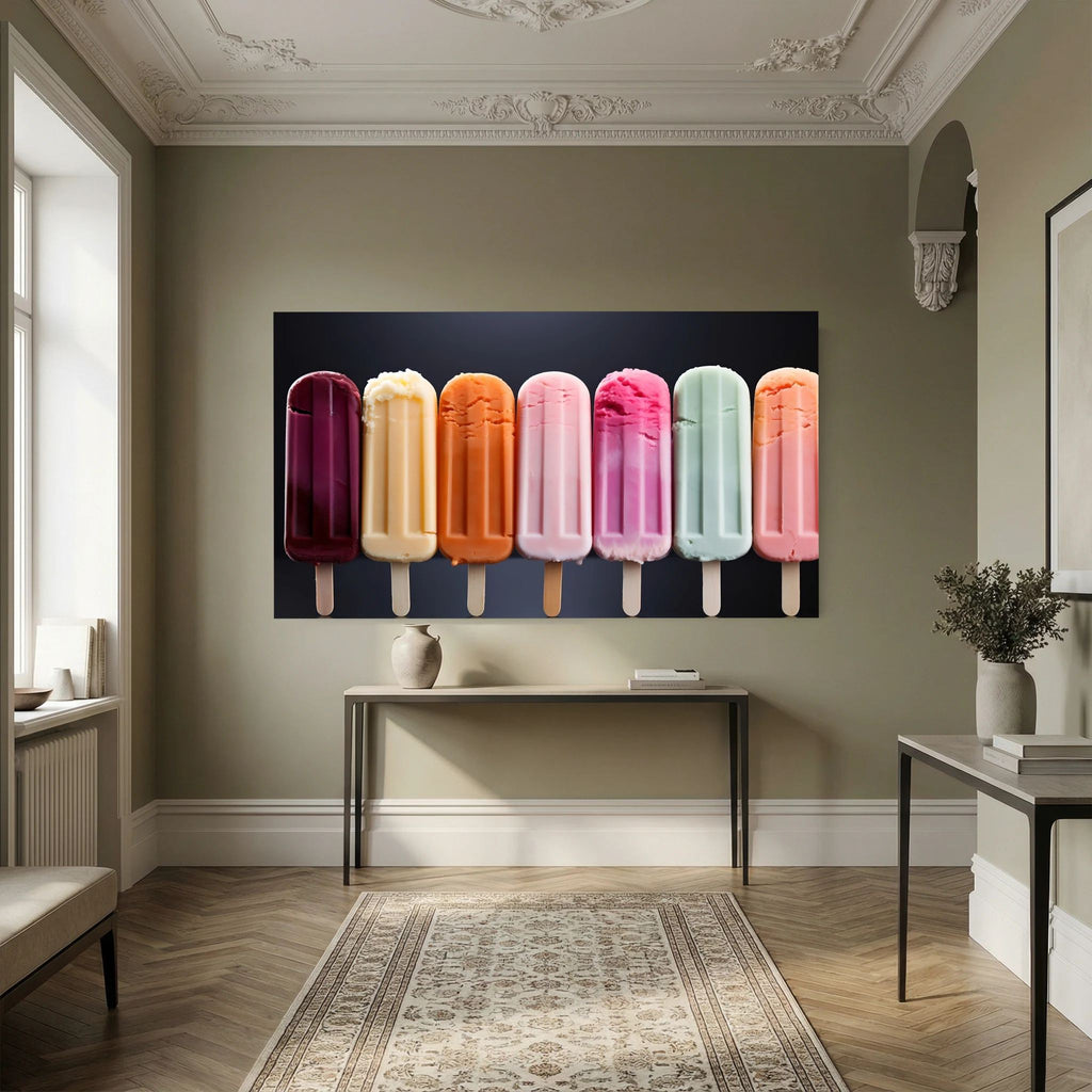 Ice Lollies Canvas