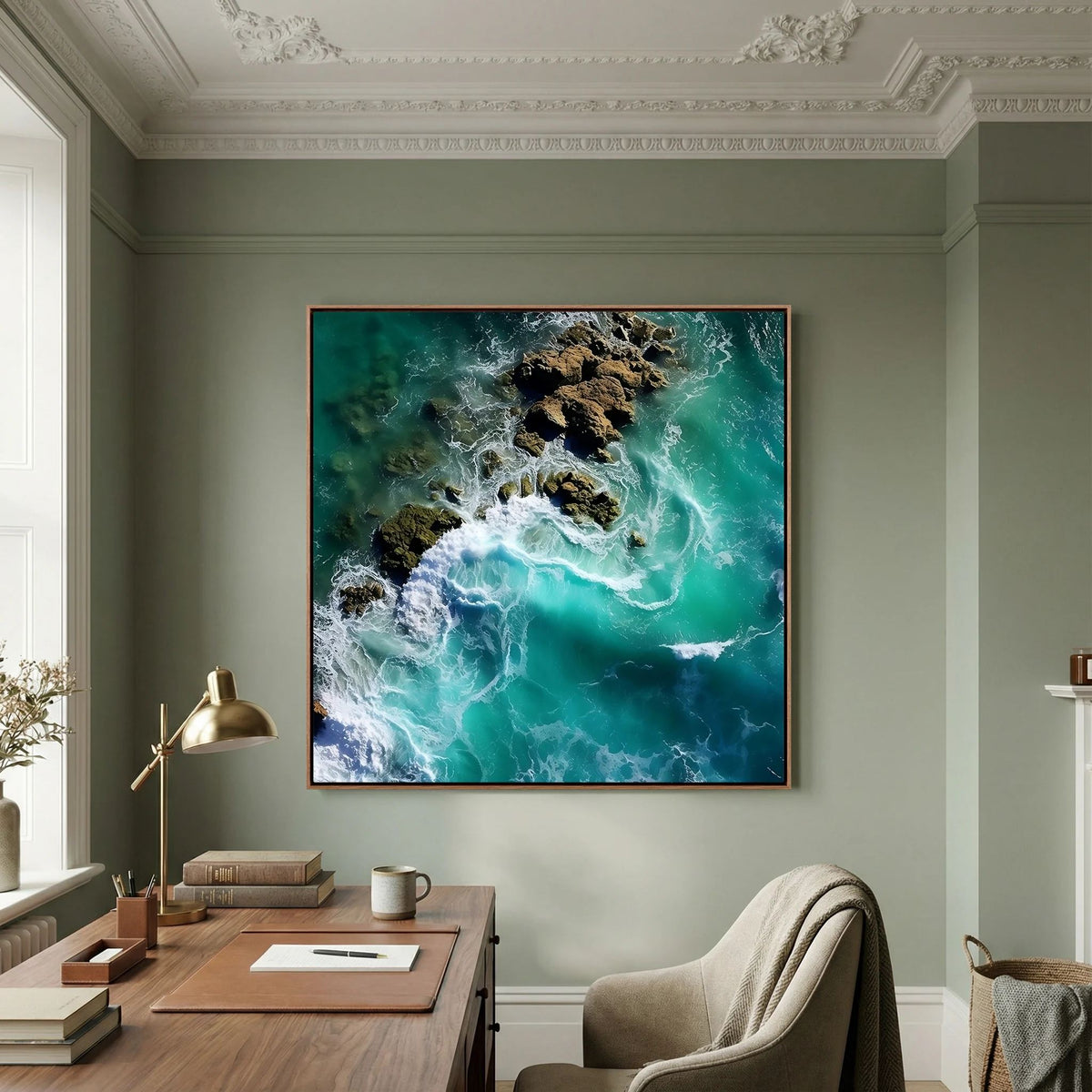 Ocean Waves Canvas