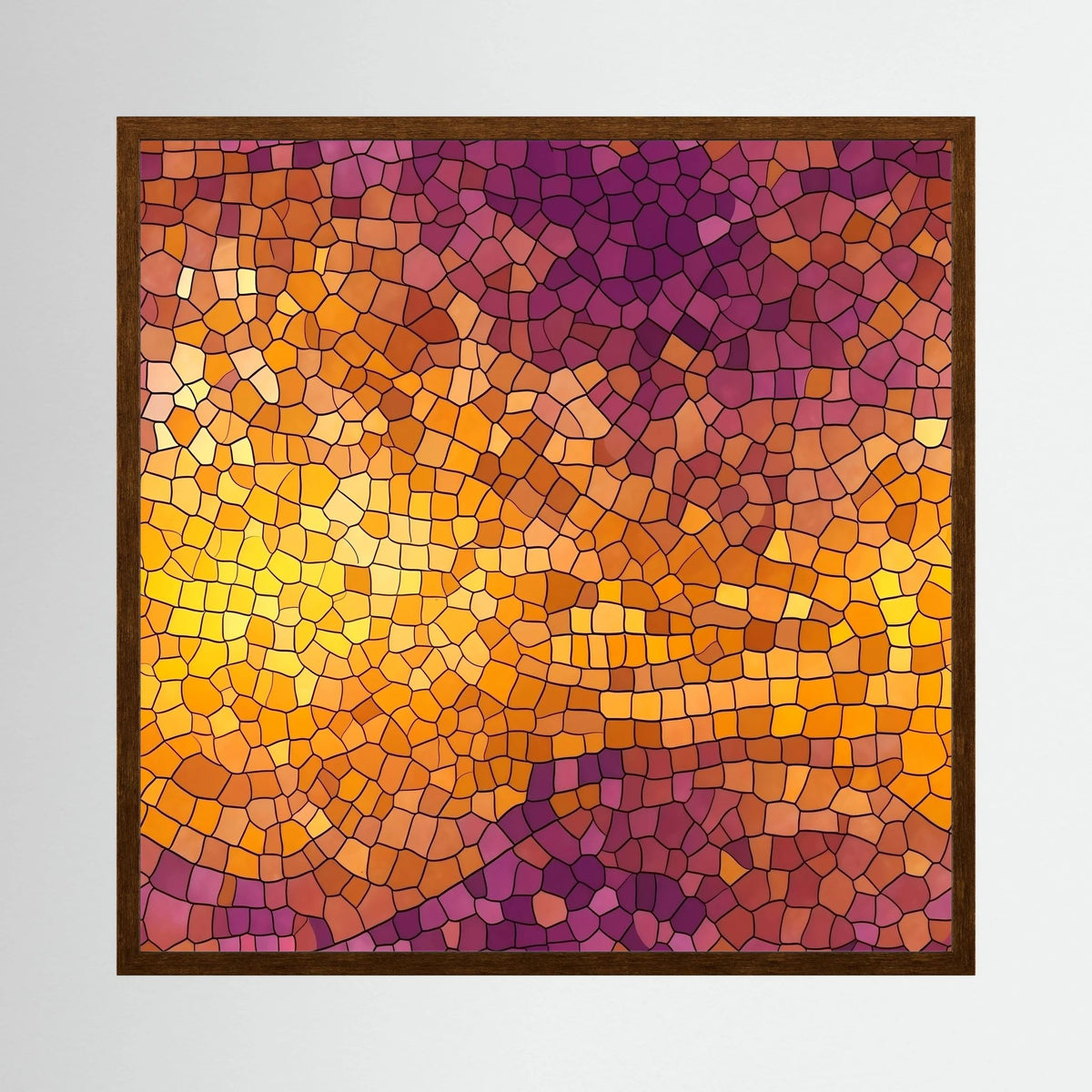 Sunset Mosaic Print