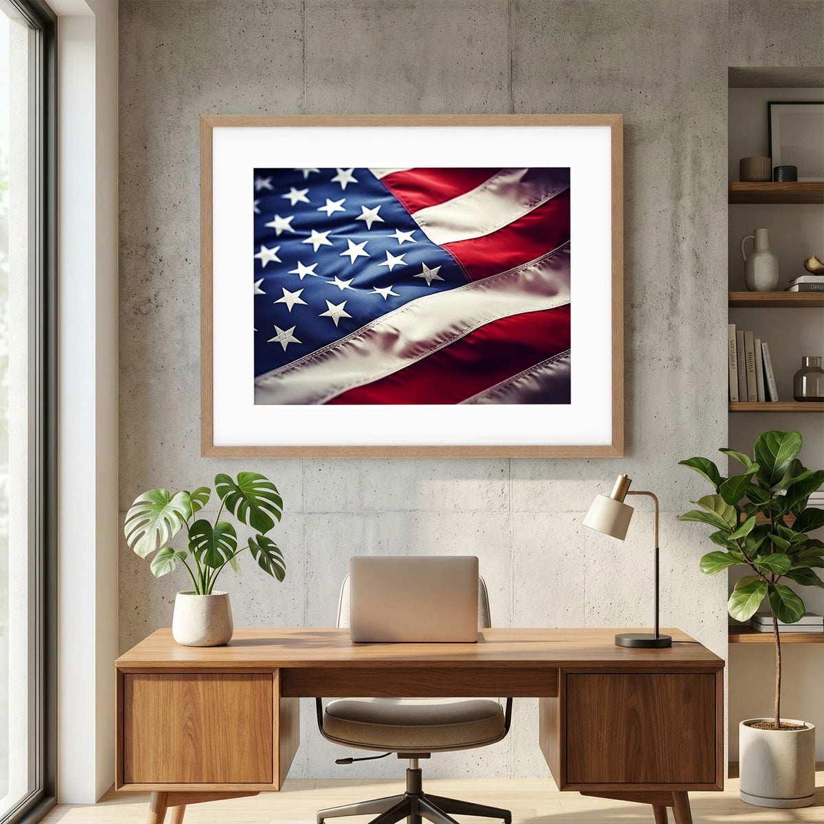 American Flag Print