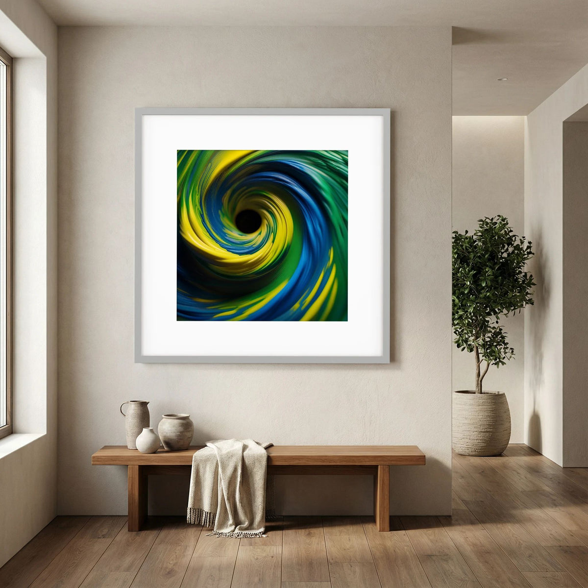 Paint Swirl Print