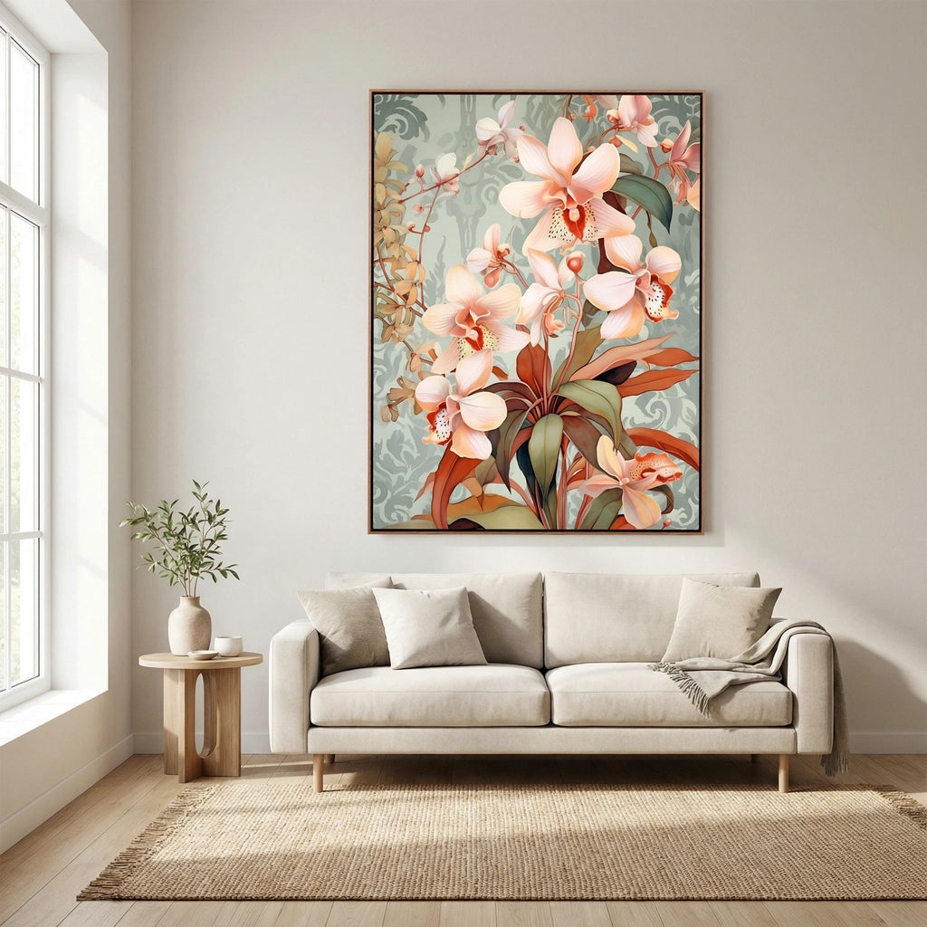 Vintage Orchid Canvas