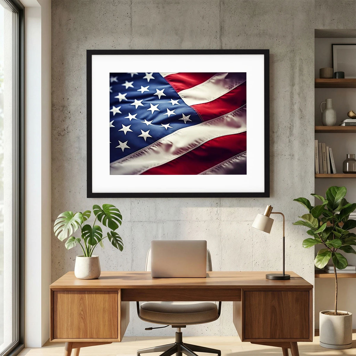 American Flag Print