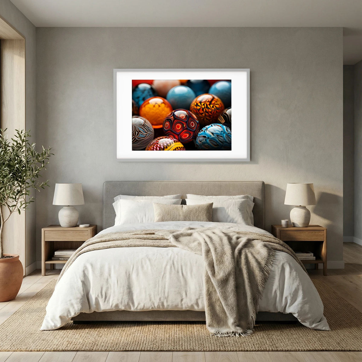 Glass Marbles Print