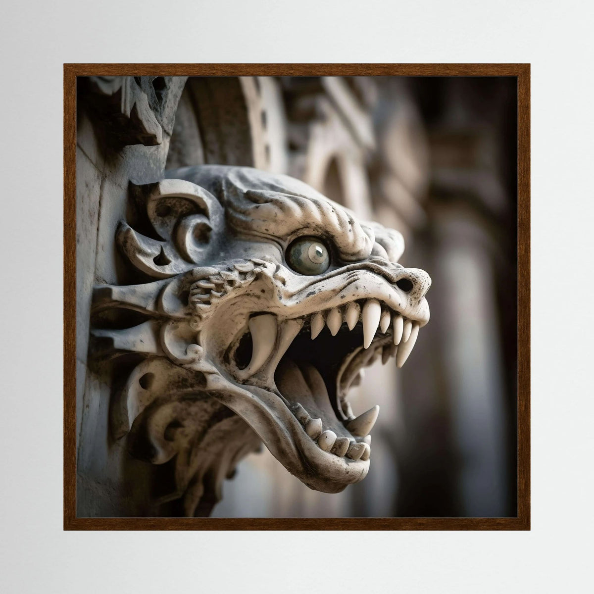 Stone Gargoyle Print