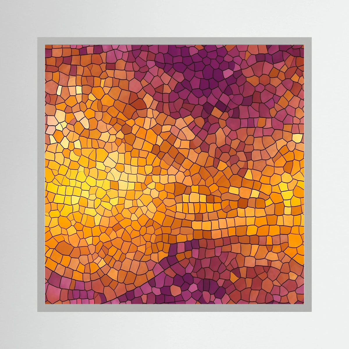 Sunset Mosaic Print