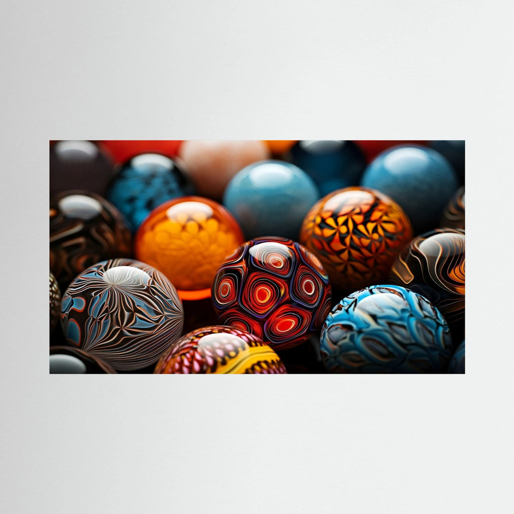 Glass Marbles Canvas