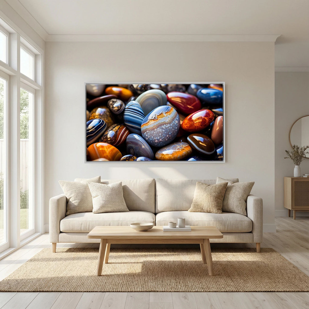 Agate Stones Canvas
