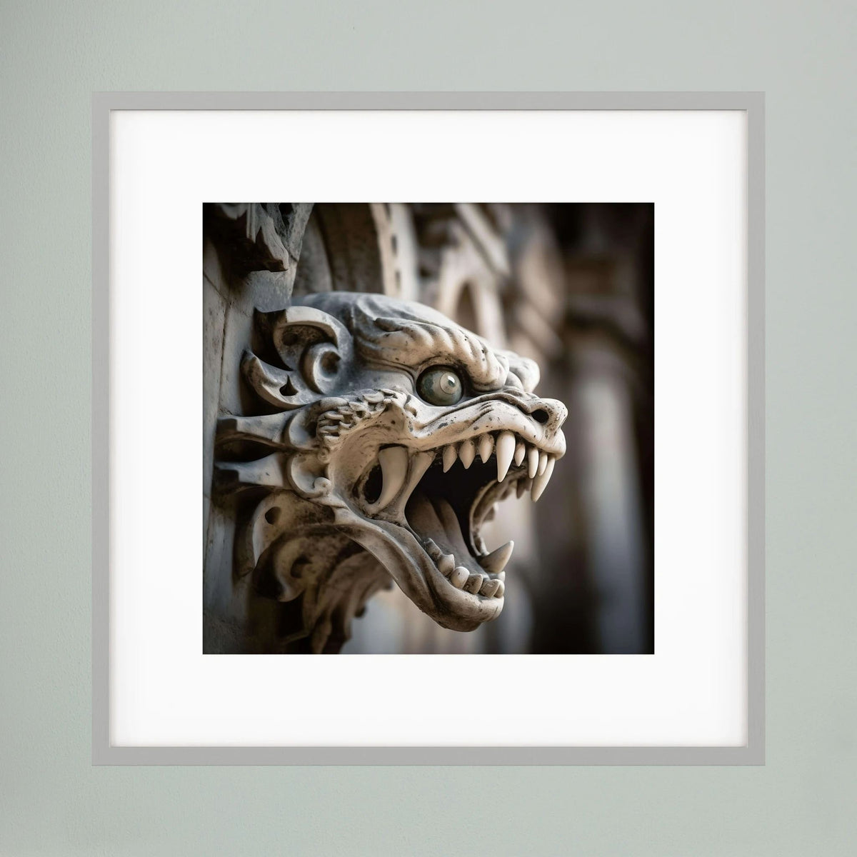 Stone Gargoyle Print