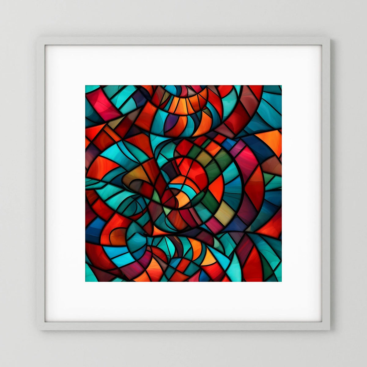 Stained Glass Print
