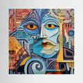 Vibrant Street Mural Canvas