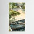 River Fishing Canvas