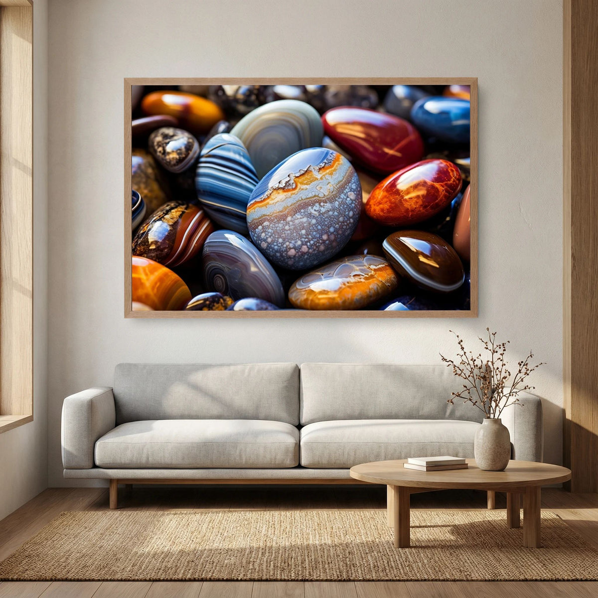 Agate Stones Print