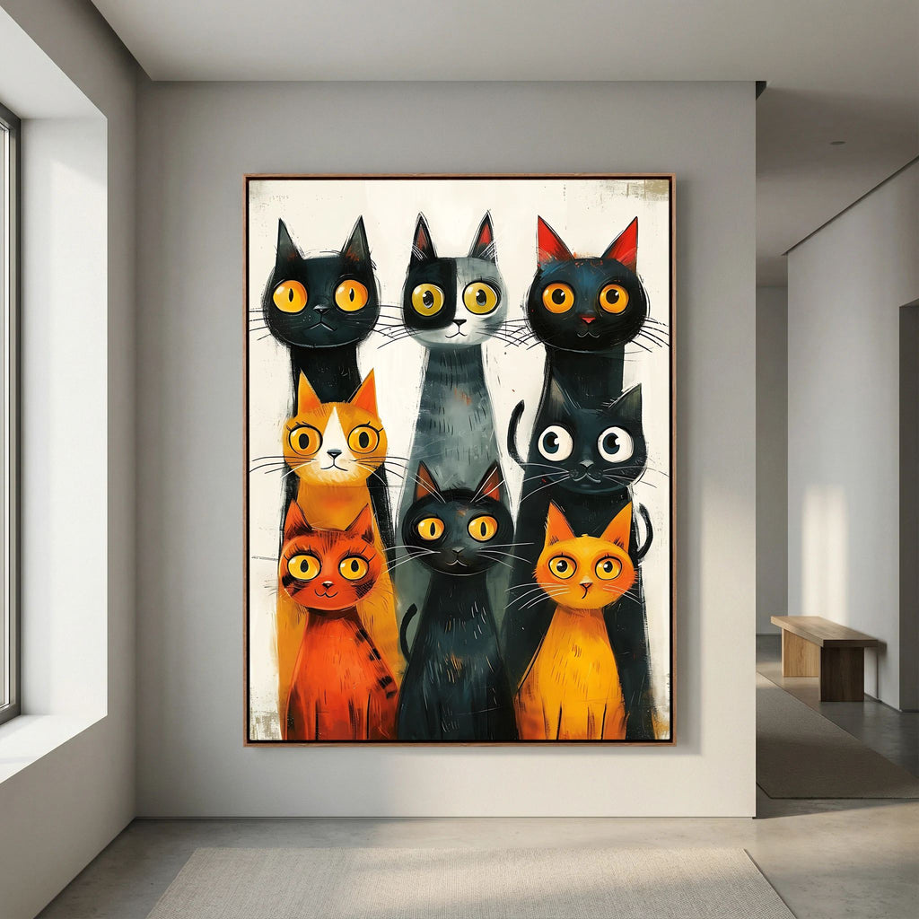 Cat Portrait 2 Canvas