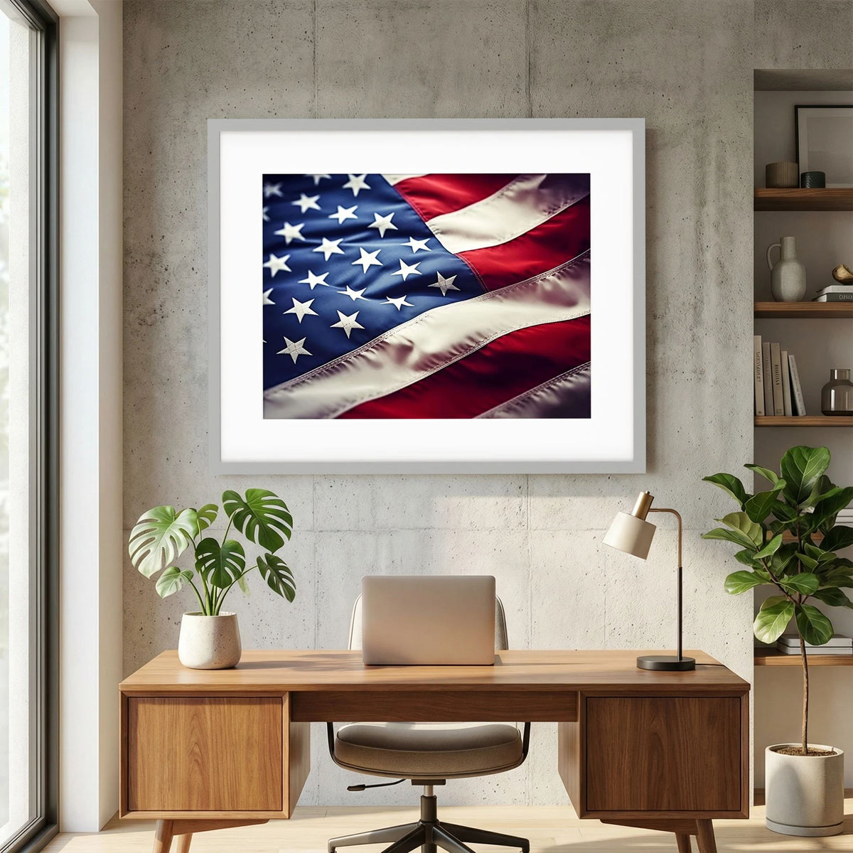American Flag Print
