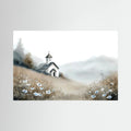 Countryside Church Canvas