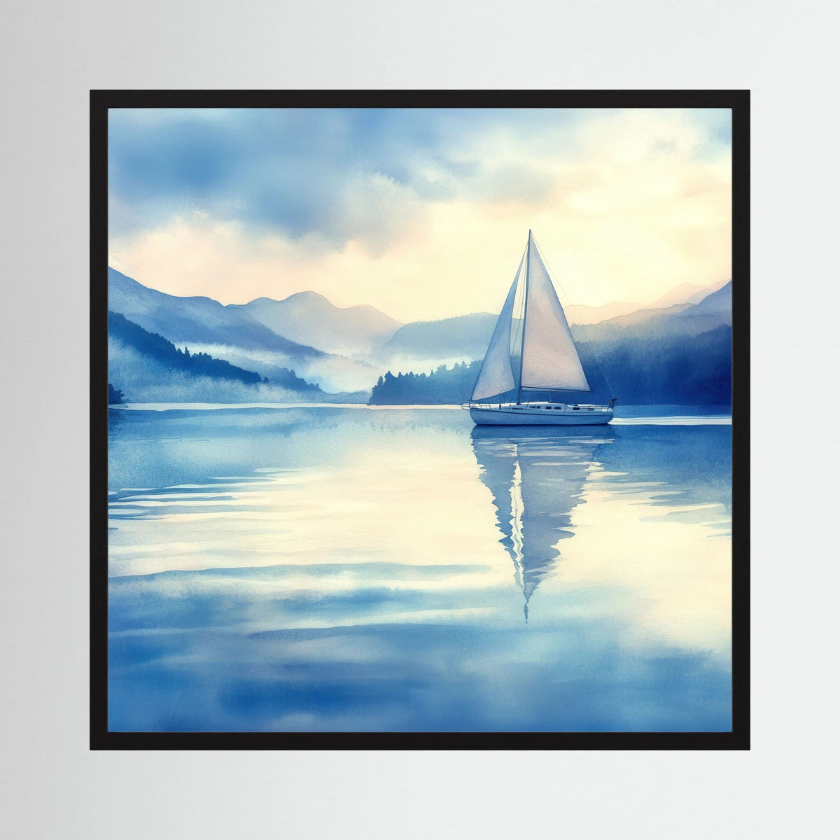 Sailboat Watercolour Print
