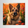 German Shepherd Canvas