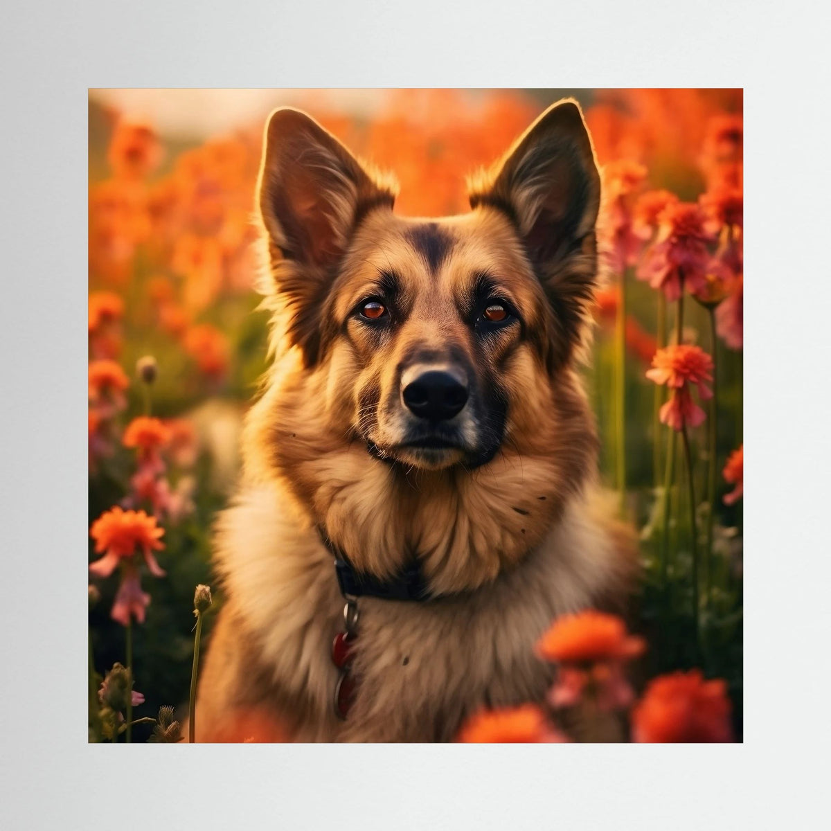 German Shepherd Canvas