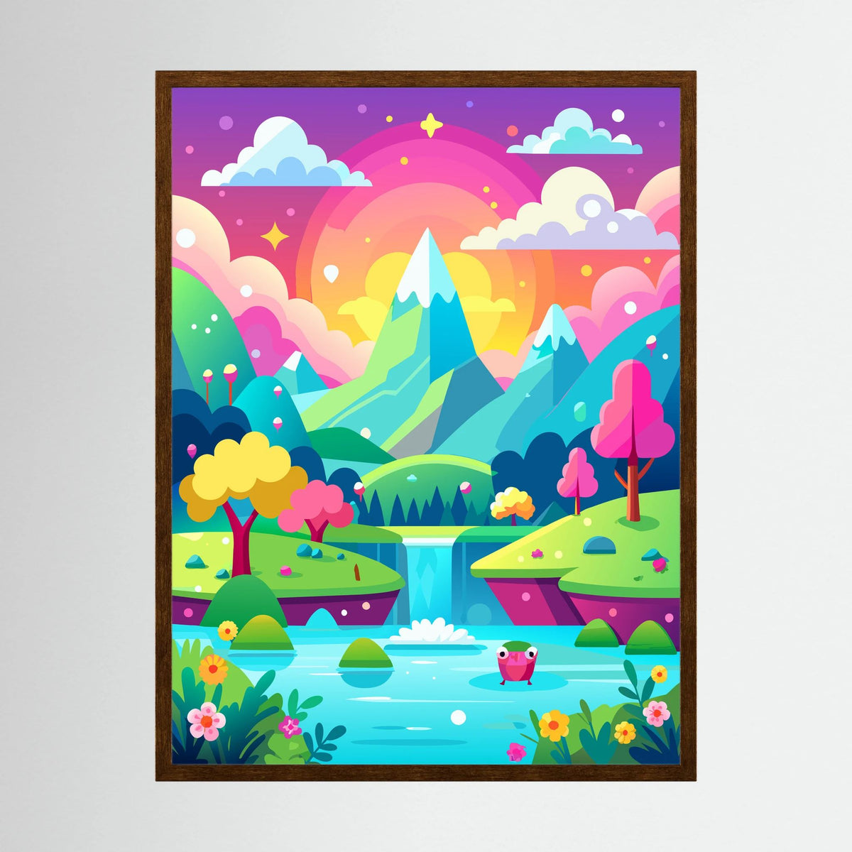 Kawaii Landscape Print 1