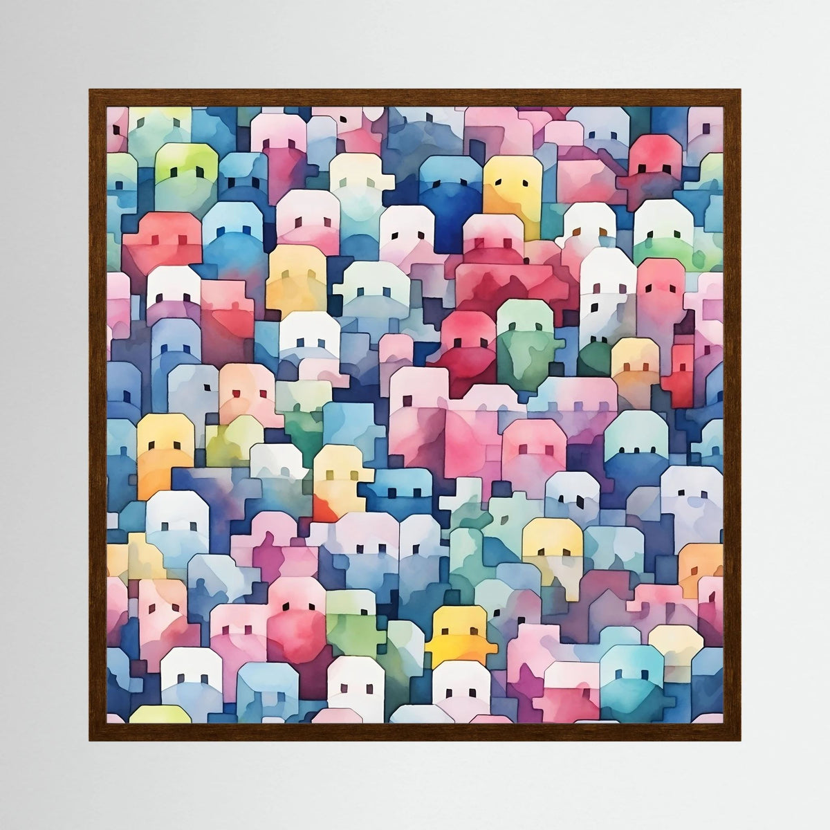 Little Faces Print