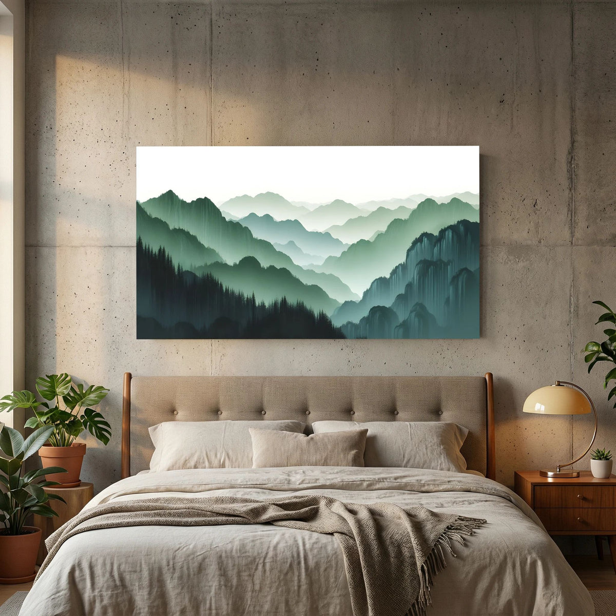 Majestic Mountains Canvas 