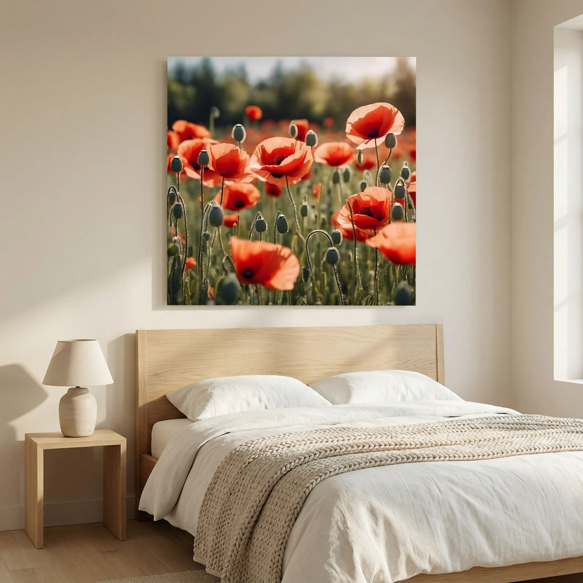 Poppy Field Canvas