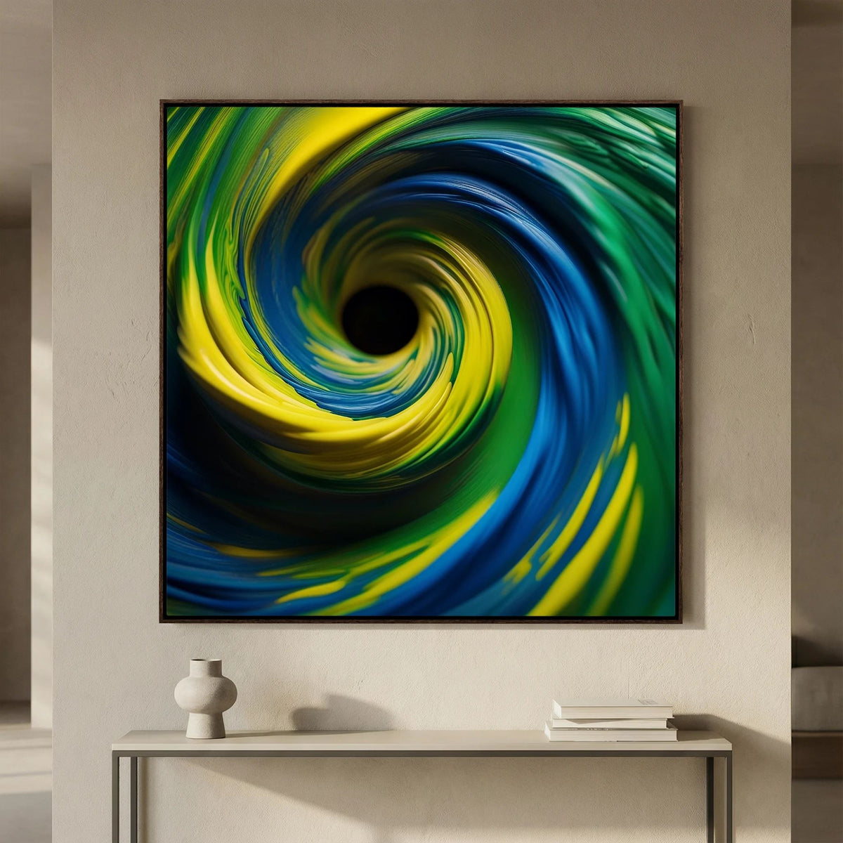 Paint Swirl Canvas