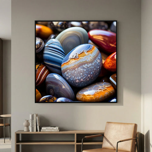 Agate Stones Canvas