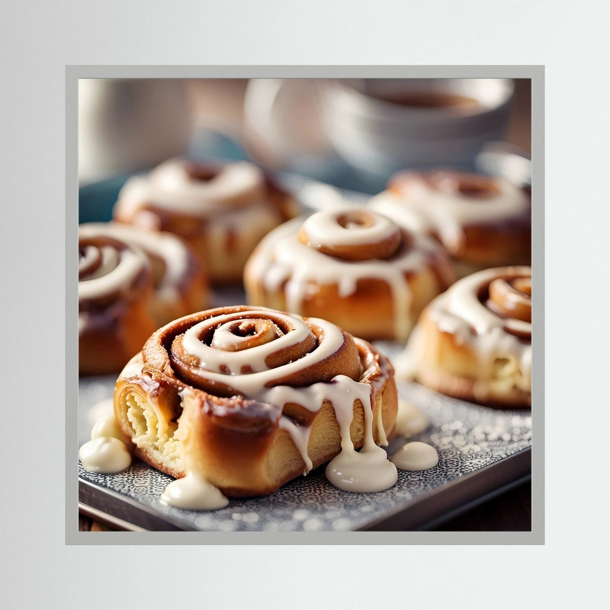 Cinnamon Bun Print