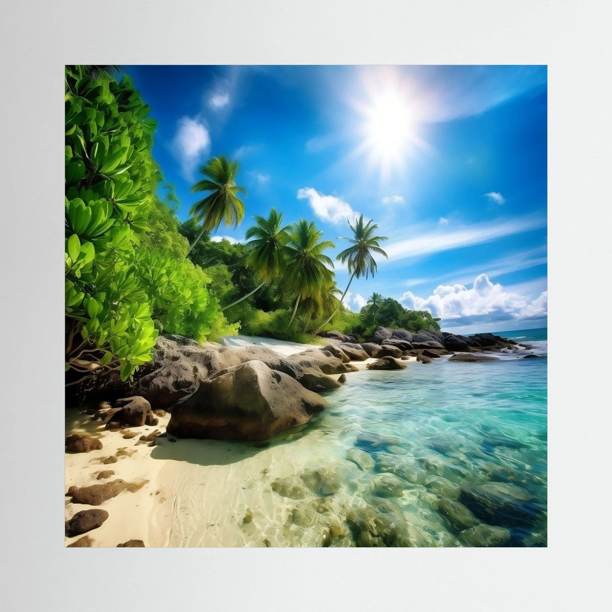 Tropical Beech Canvas