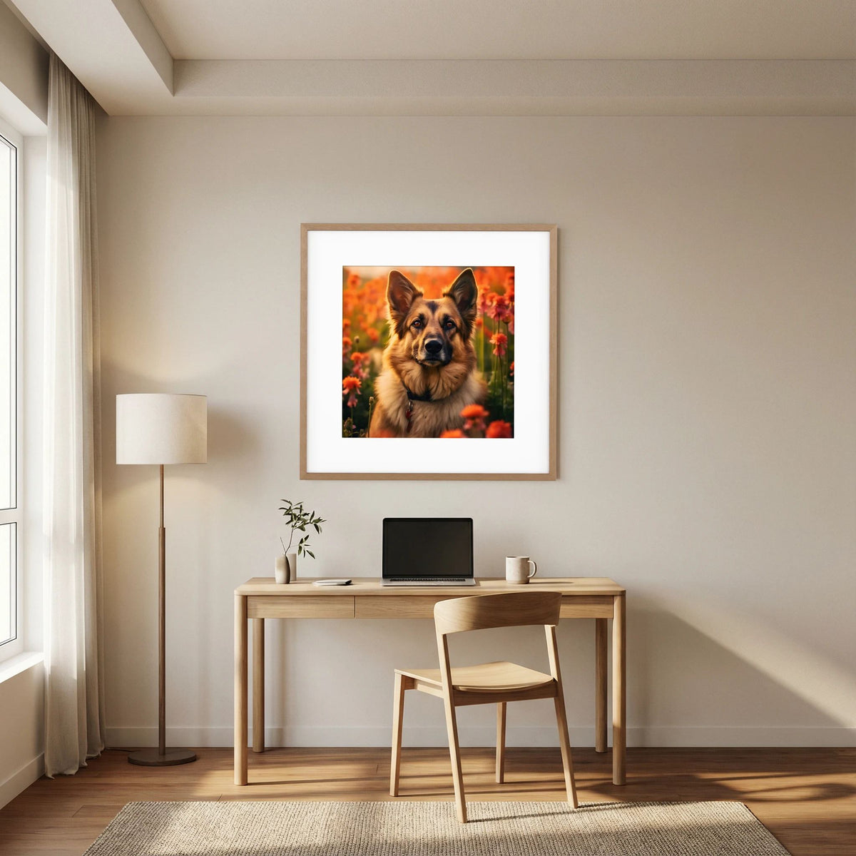 German Shepherd Print