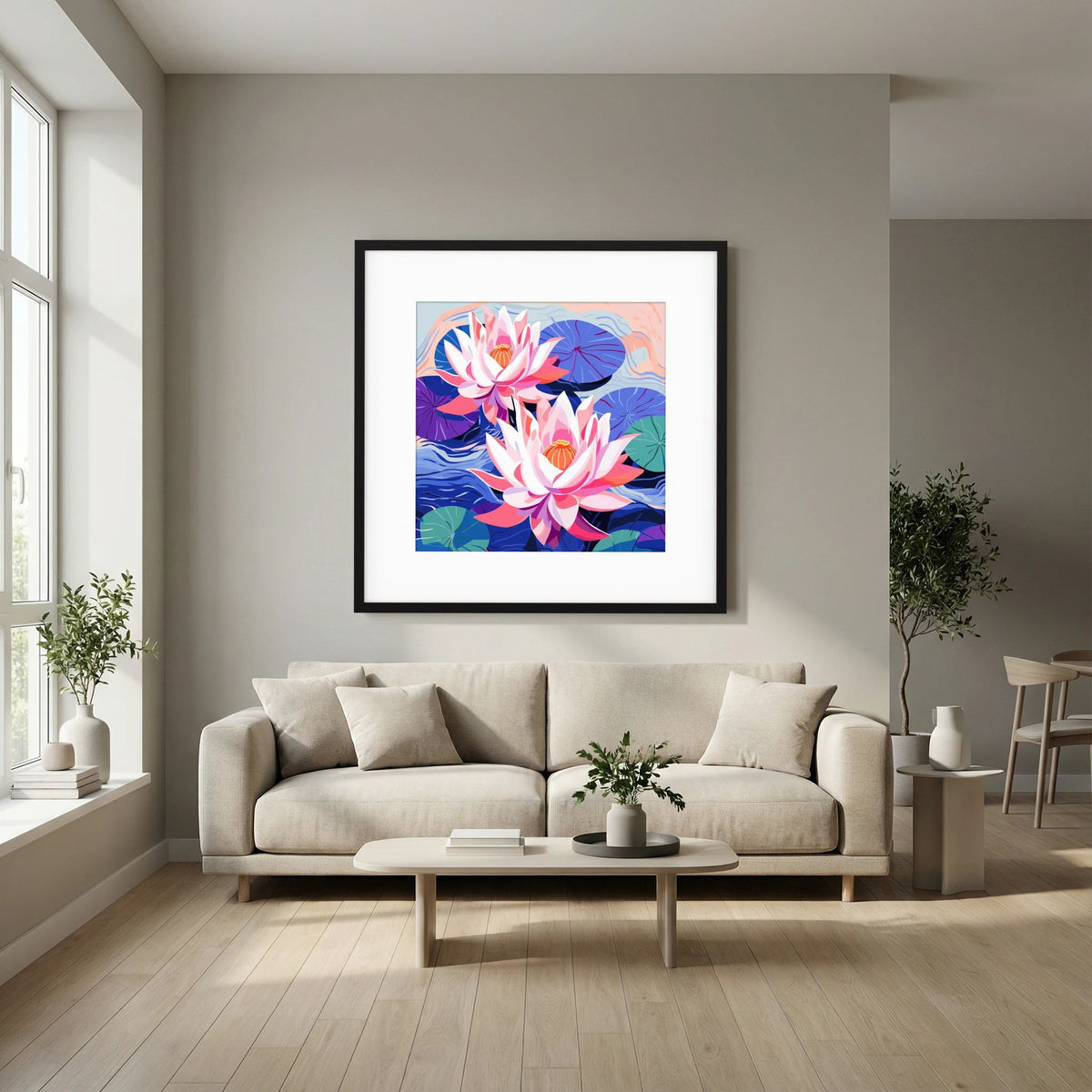 Water Lily Print