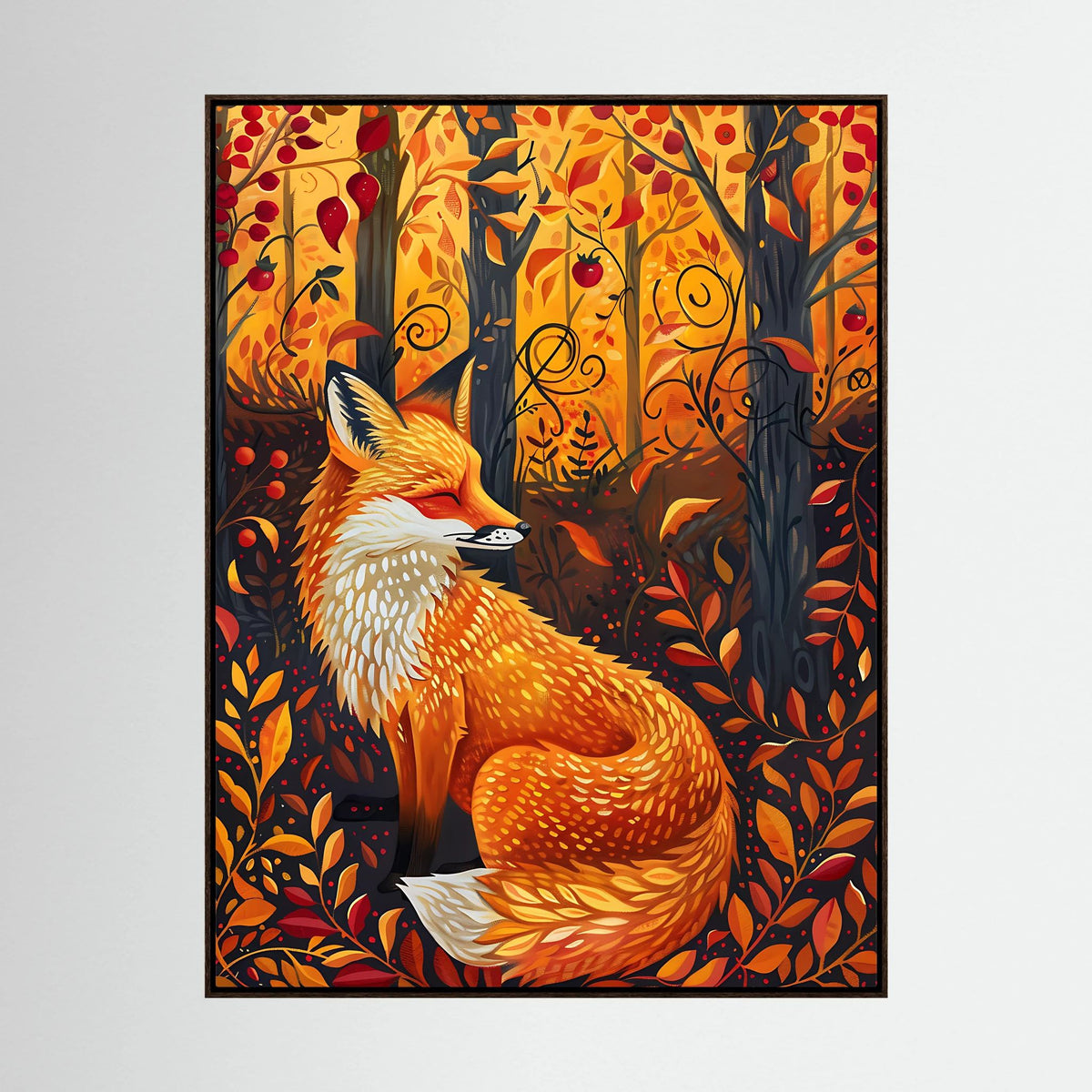 Forest Fox 1 Canvas