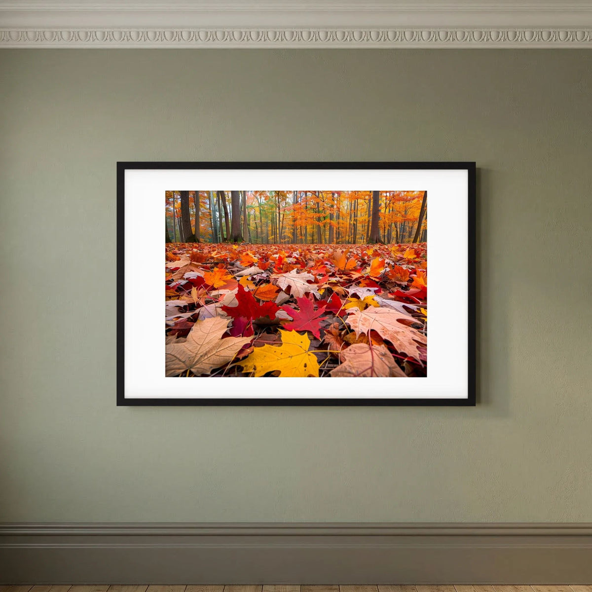 Autumn Forest Floor Print